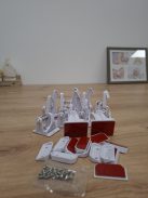 12 darabos "láthatatlan" gyermekbiztonsági szekrényzár, OUTLET termék