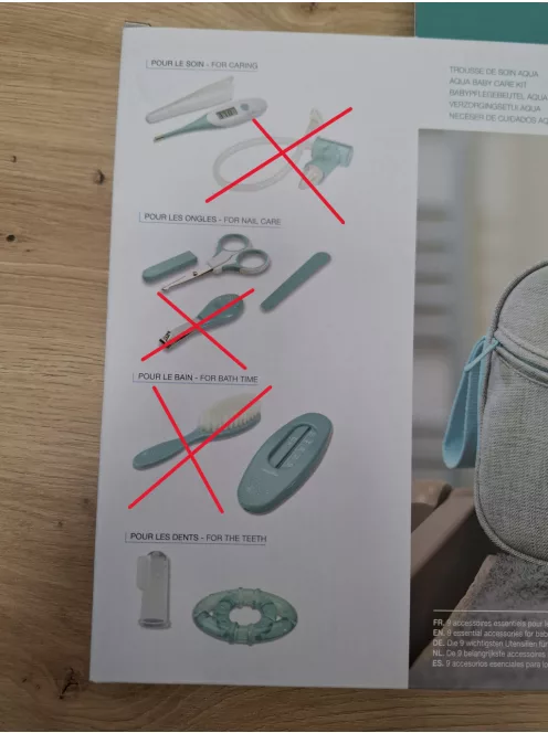 Babymoov higéniai szett piperetáskával,OUTLET termék 
