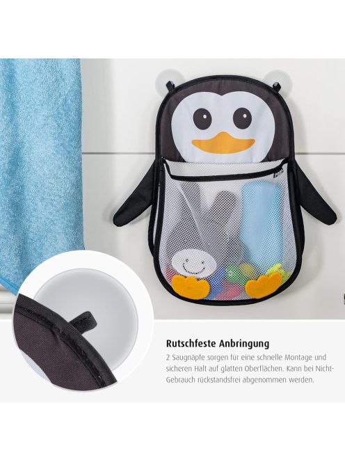 Reer MyHappyPingu fürdős játéktartó, OUTLET termék