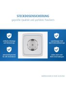 Reer 10db-os biztonságikonnektorvédő, OUTLET termék