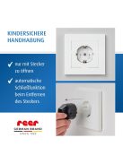 Reer 10db-os biztonságikonnektorvédő, OUTLET termék