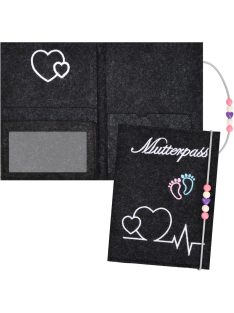 Filc kismama irattartó kártyatartóval, OUTLET termék