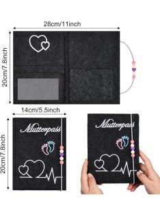 Filc kismama irattartó kártyatartóval, OUTLET termék