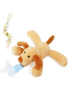 Zooawa plüss kutyás cumitartó cumival, OUTLET termék