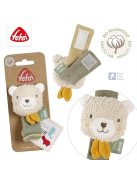 Fehn csörgő csuklópánt- mackós, OUTLET termék