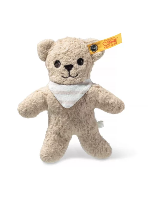 Steiff plüss csörgő maci-12cm, OUTLET termék