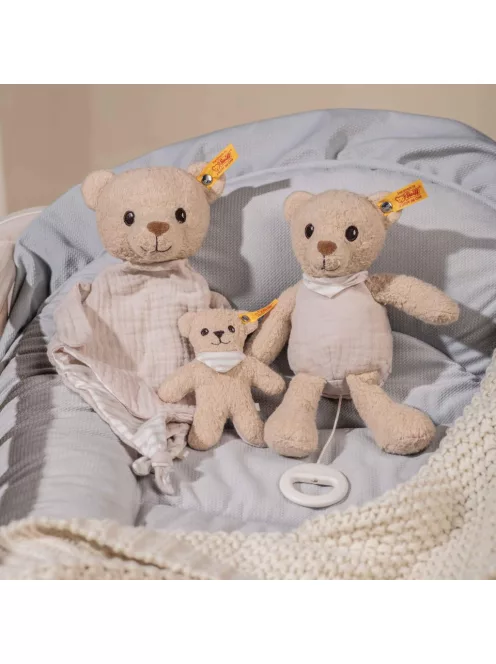 Steiff plüss csörgő maci-12cm, OUTLET termék