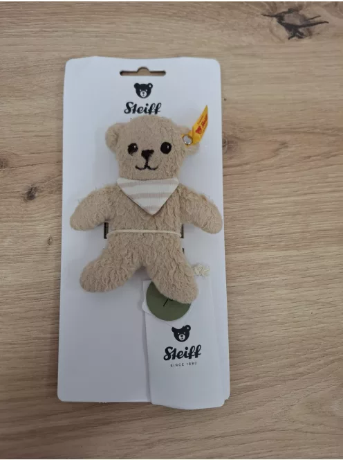 Steiff plüss csörgő maci-12cm, OUTLET termék