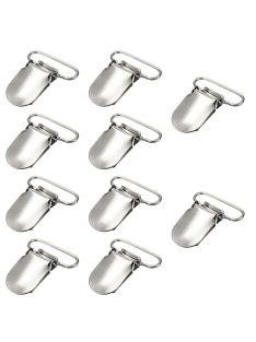 10 db fém cumilánc csipesz, OUTLET termék