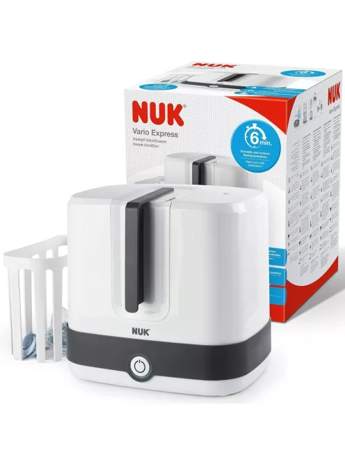 NUK Vario Express elektromos gőzsterilizáló akár 6 cumisüveghez. OUTLET termék