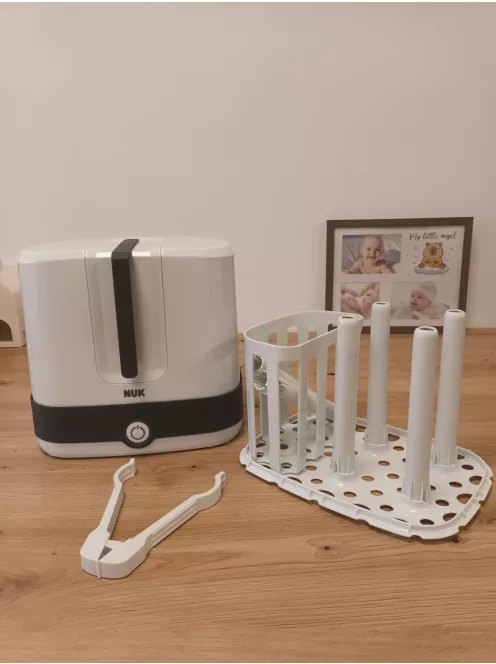 NUK Vario Express gőzsterilizáló akár 6 cumisüveghez. OUTLET termék