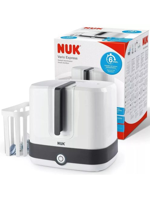 NUK Vario Express gőzsterilizáló akár 6 cumisüveghez. OUTLET termék
