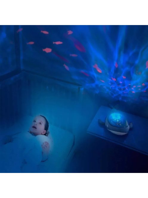 Pabobo Angelcare Aqua Dream Bálna projektor és éjjeli fény, OUTLET termék