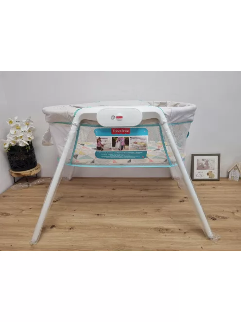 Fisher-Price hordozható hálós rezgő babaöböl, OUTLET termék