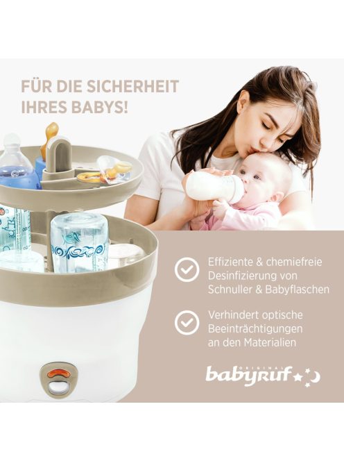 Babyruf elektromos sterilizáló, OUTLET termék