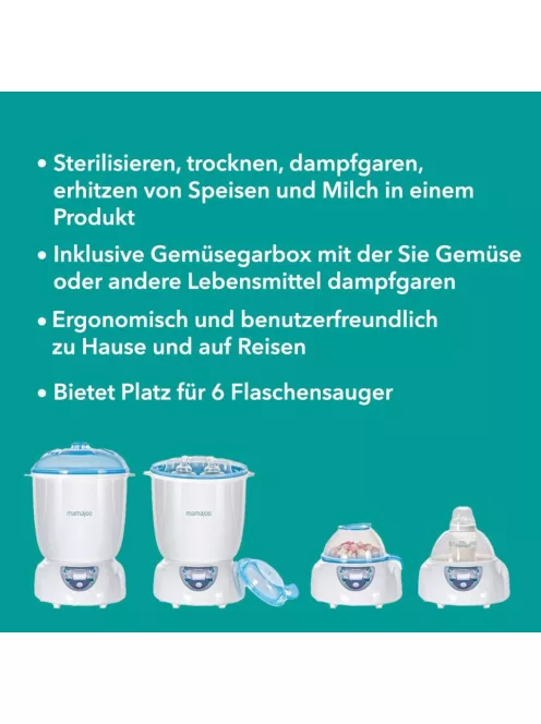 Mamajoo 5 az 1-ben digitális sterilizáló és szárítő, OUTLET termék