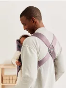 BABYBJÖRN Mini Soft hordozó- sötét lila, Outlet termék