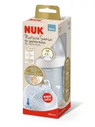 Nuk Nature Sense hőérzékelős üveg cumisüveg, 240 ml, OUTLET termék