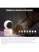 LeapFrog LF2513 kamerás bébiőr éjjeli fénnyel, OUTLET termék 