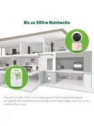 LeapFrog LF2513 kamerás bébiőr éjjeli fénnyel, OUTLET termék 