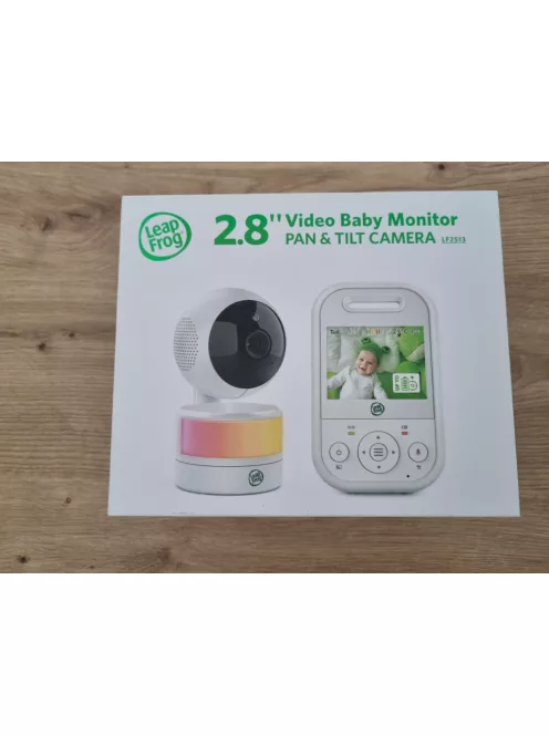 LeapFrog LF2513 kamerás bébiőr éjjeli fénnyel, OUTLET termék 