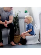 Nuby gyerek wc valódi öblítési hanggal-fehér OUTLET termék