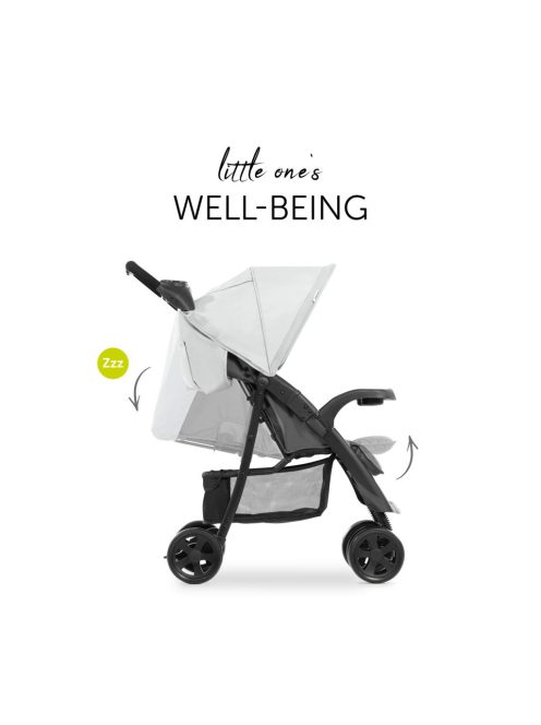 Hauck Shopper Neo II babakocsi 22 kg-ig-Grey. OUTLET termék