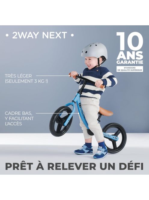Kinderkraft 2Way Next fém futókerkékpár, OUTLET termék