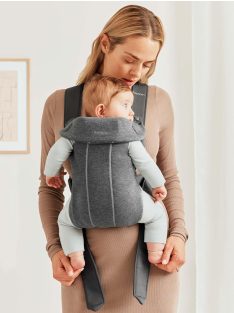   BABYBJÖRN Mini Soft - sötétszürke, 0-12 hó, 3,2-11 kg, OUTLET termék