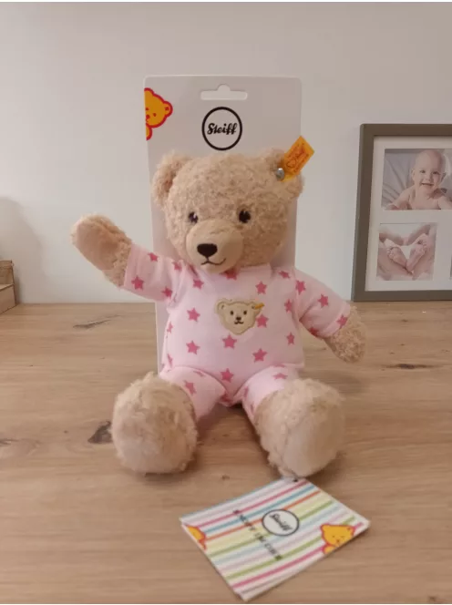 Steiff mackólány pizsamában-25 cm OUTLET termék