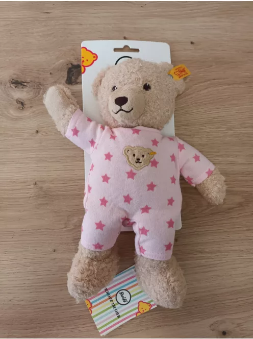 Steiff mackólány pizsamában-25 cm OUTLET termék