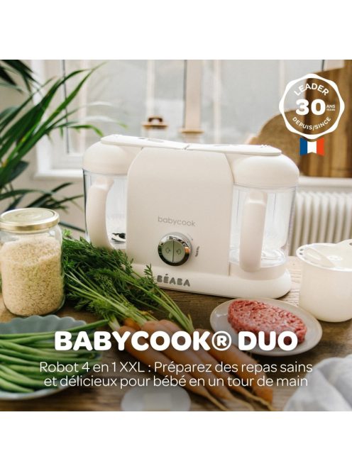 BÉABA Babycook Duo 4 az 1-ben bébiétel-pároló és Turmixgép. OUTLET termék