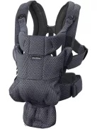 BabyBjörn Move Air Mesh babahordozó 3D hálós-antracitszürke- Outlet termék