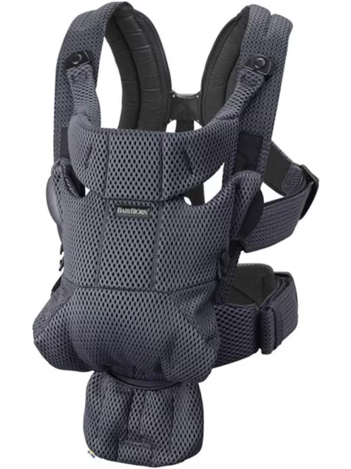 BabyBjörn Move Air Mesh babahordozó 3D hálós-antracitszürke- Outlet termék