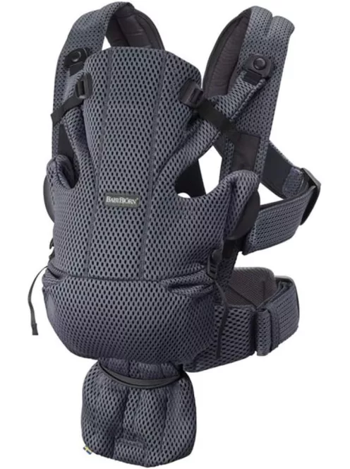 BabyBjörn Move Air Mesh babahordozó 3D hálós-antracitszürke- Outlet termék