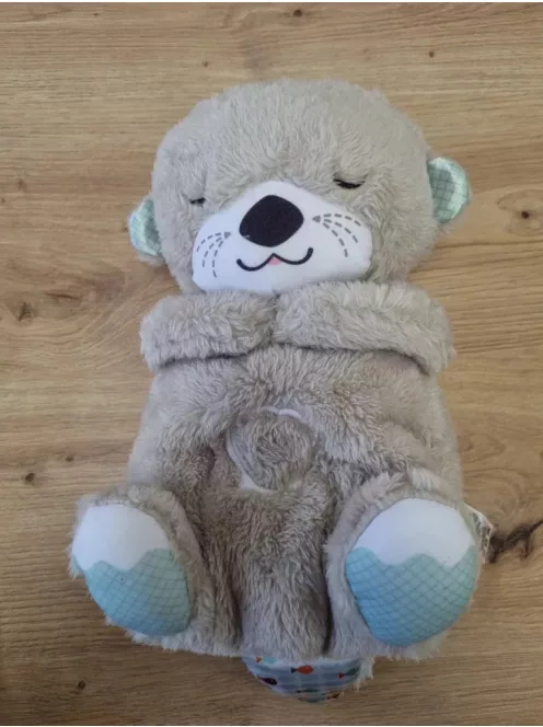 Fisher-Price szunnyadó vidra lágy zenével. OUTLET termék