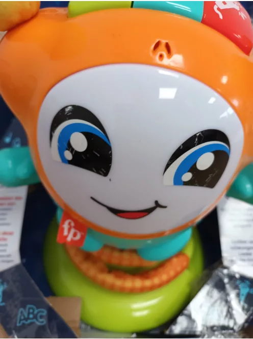Fisher-Price DJ Hüpfi interaktív NÉMET nyelvű játék, OUTLET termék