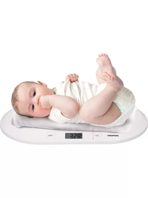 Grundig digitális babamérleg 20kg-ig, OUTLET termék
