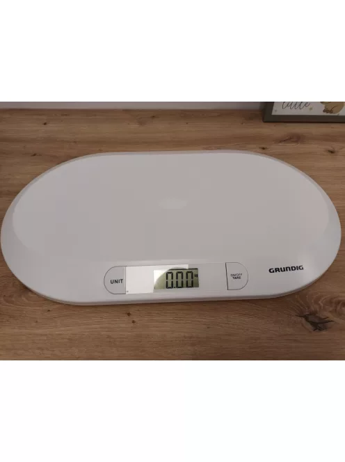 Grundig digitális babamérleg 20kg-ig, OUTLET termék
