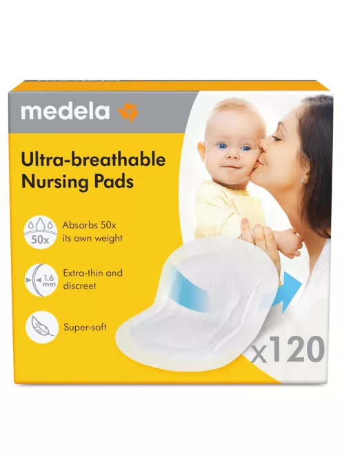 Medela ultra-lélegző melltartóbetét 110 db.OUTLET termék