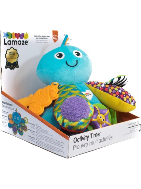 Lamaze polip kézségfejlesztő plüss játék, OUTLET termék.