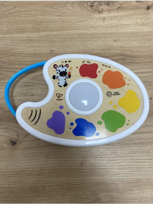 Baby Einstein, Hape, készségfejlesztő színpaletta. OUTLET termék.