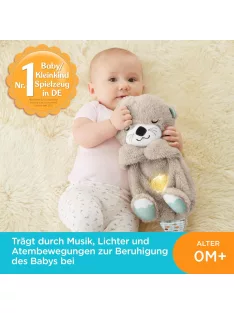 Fisher-Price szunnyadó vidra lágy zenével, OUTLET termék