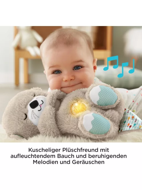Fisher-Price szunnyadó vidra lágy zenével, OUTLET termék