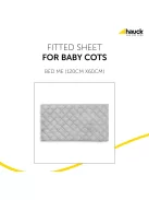 Hauck Bed Me 60x120cm-es utazóágy lepedő, OUTLET termék