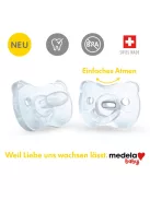 Medela Baby puha szilikoncumi 6-18 hó, 2 db-os, OUTLET termék.