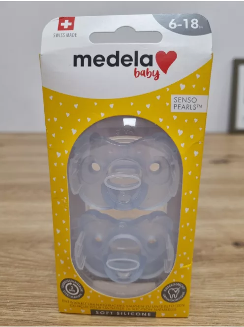 Medela Baby puha szilikoncumi 6-18 hó, 2 db-os, OUTLET termék.