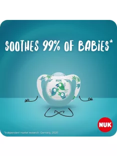Nuk Star cumi 6-18 hó, 2 db-os, OUTLET termék