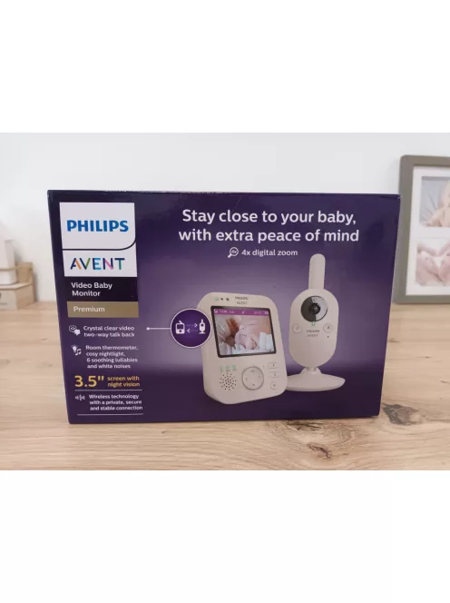 Philips Avent SCD891 kamerás bébiőr. OUTLET termék