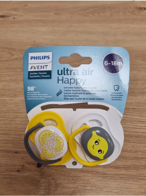  Philips Avent ultra air cumi 6-18 hó- 2 db-os csomag - Outlet termék